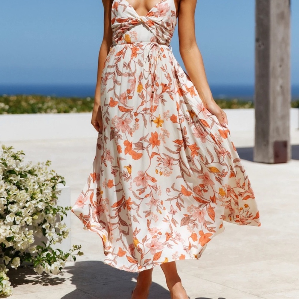 Lady like you midi dress Hello Molly NWOT